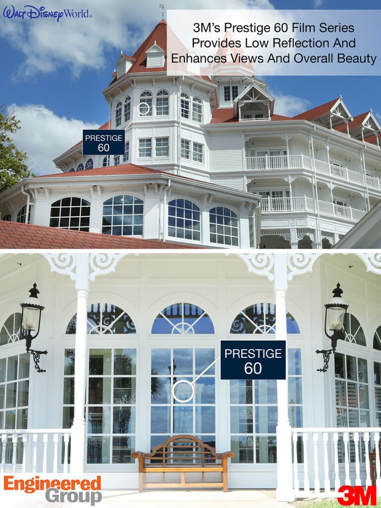 Prestige Sun Control Window Film for Disney Land Grand Floridian